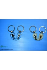 Roger's Aquatics ROGER'S AQUATIC Keychain Scorpion Heart (2 piece)