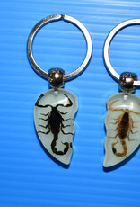 Roger's Aquatics ROGER'S AQUATIC Keychain Scorpion Heart (2 piece)