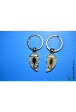 Roger's Aquatics ROGER'S AQUATIC Keychain Scorpion Heart (2 piece)