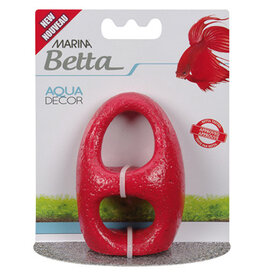Roger's Aquatics MARINA Betta Ornament Red Stone Archway