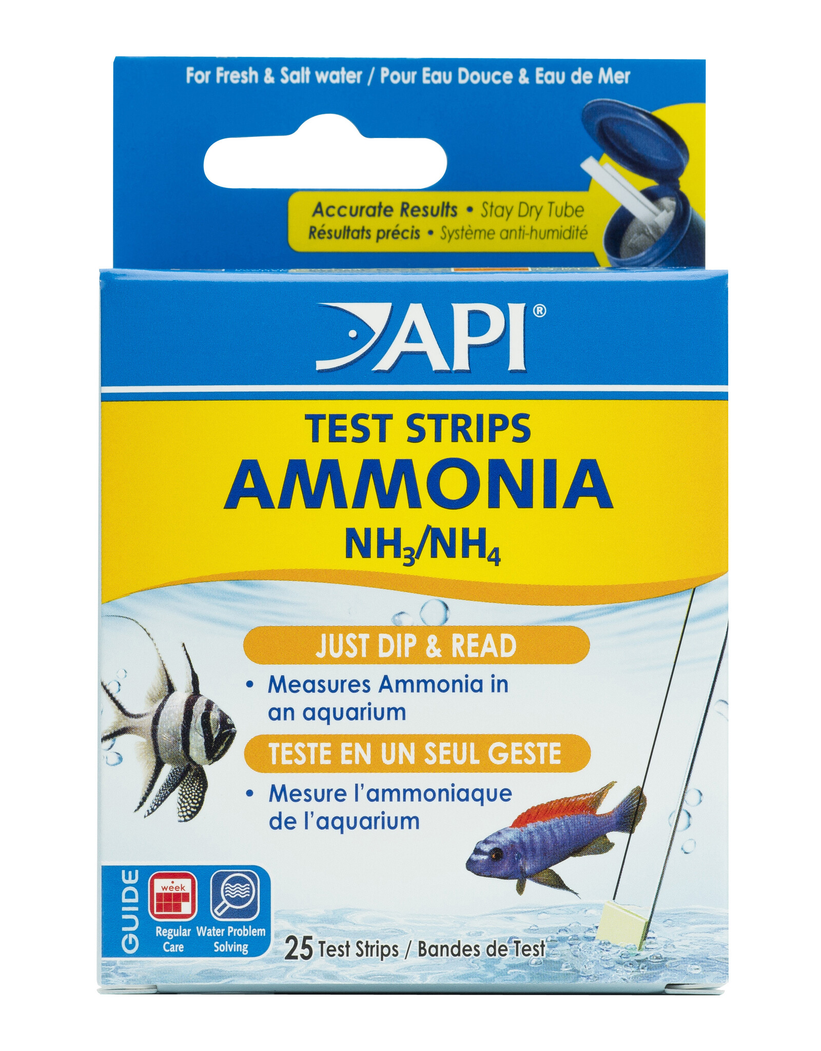 API Products API Ammonia Aquarium Test Strips