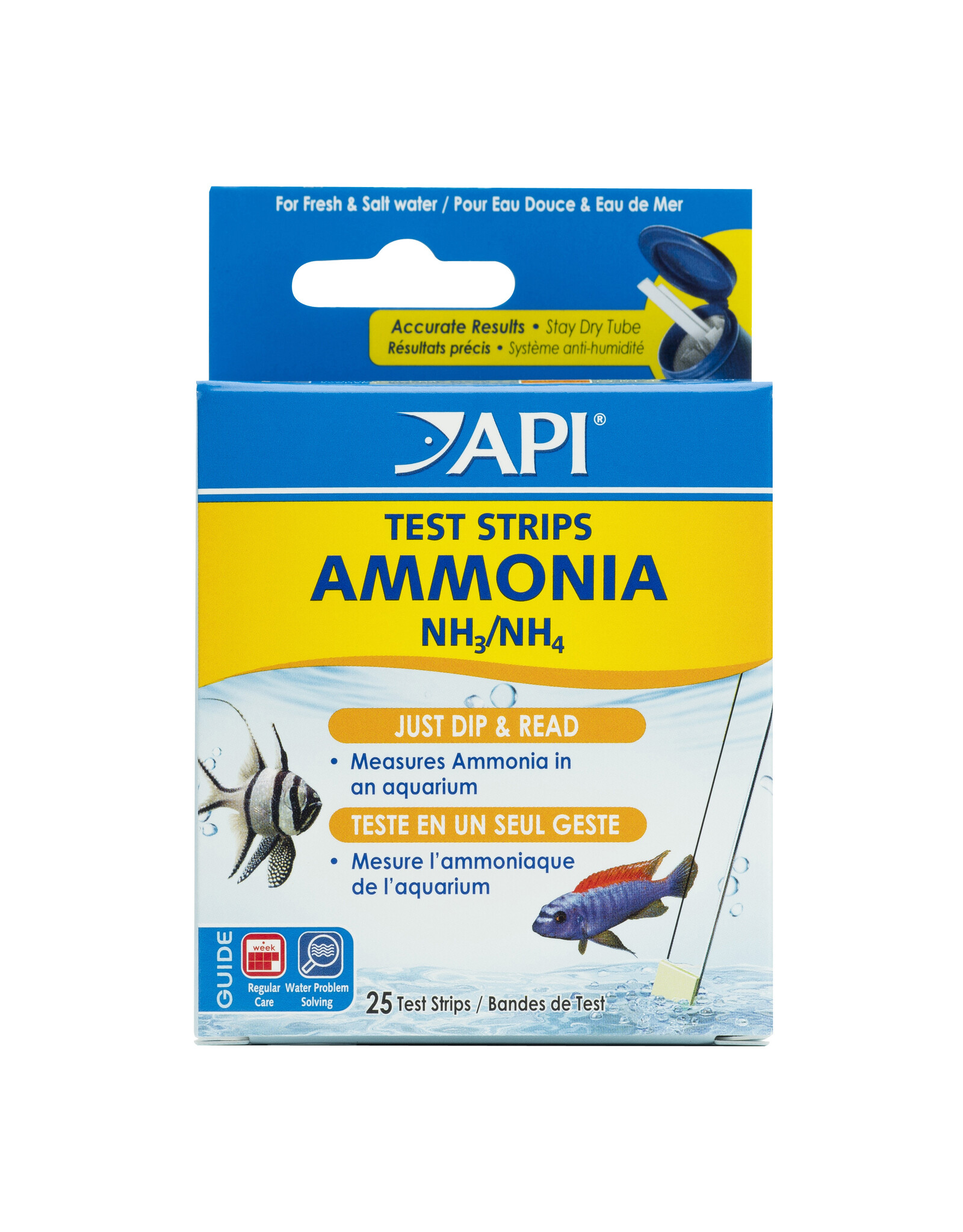 API Products API Ammonia Aquarium Test Strips