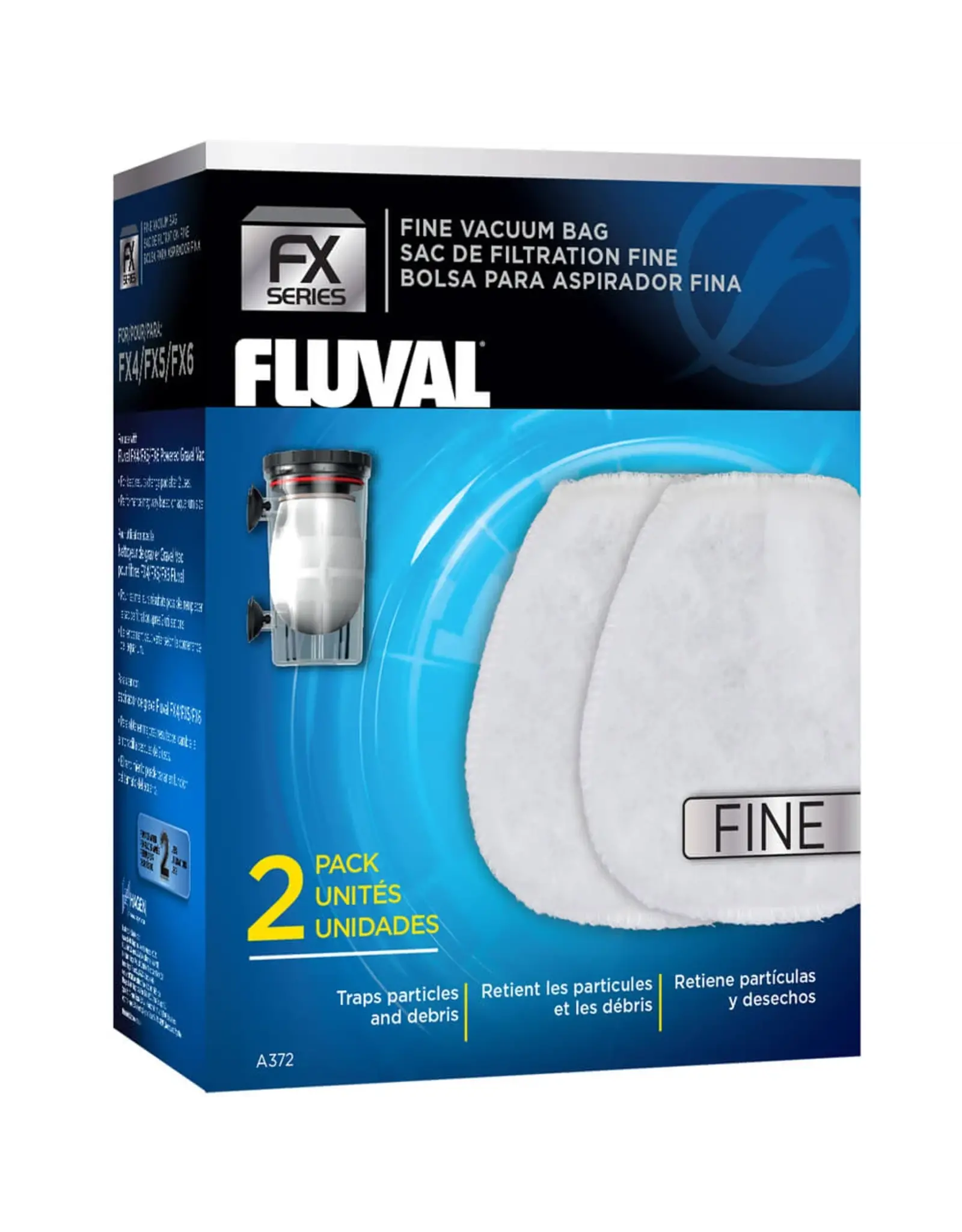 Fluval FLUVAL Fine FX Vacuum Bag for Gravel Cleaner Kit