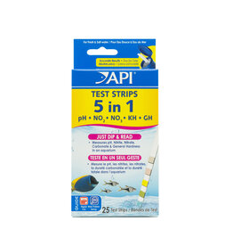 API Products API 5 in 1 Aquarium Test Strips