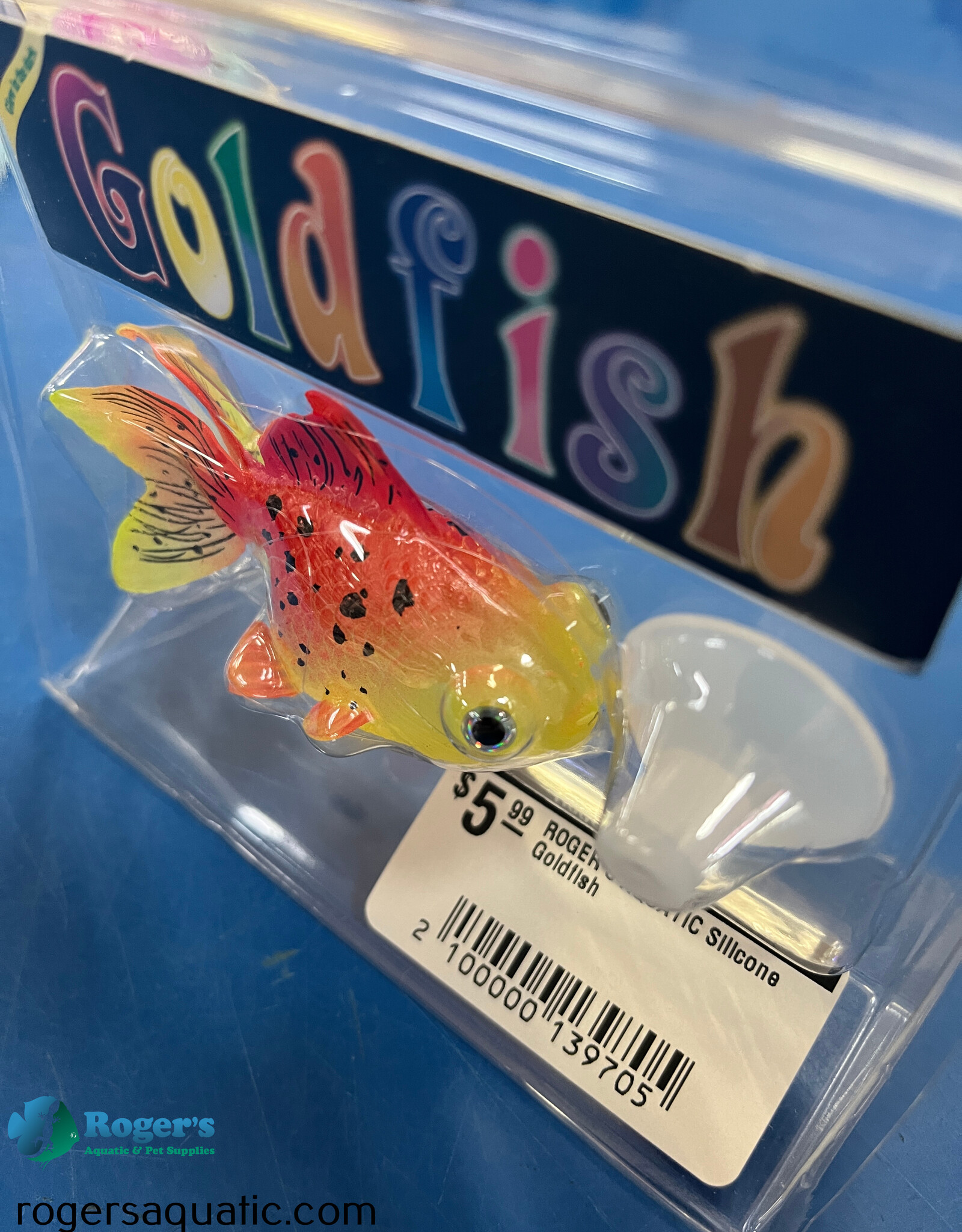 Roger's Aquatics ROGER'S AQUATIC Suction Cup Silicone Decor