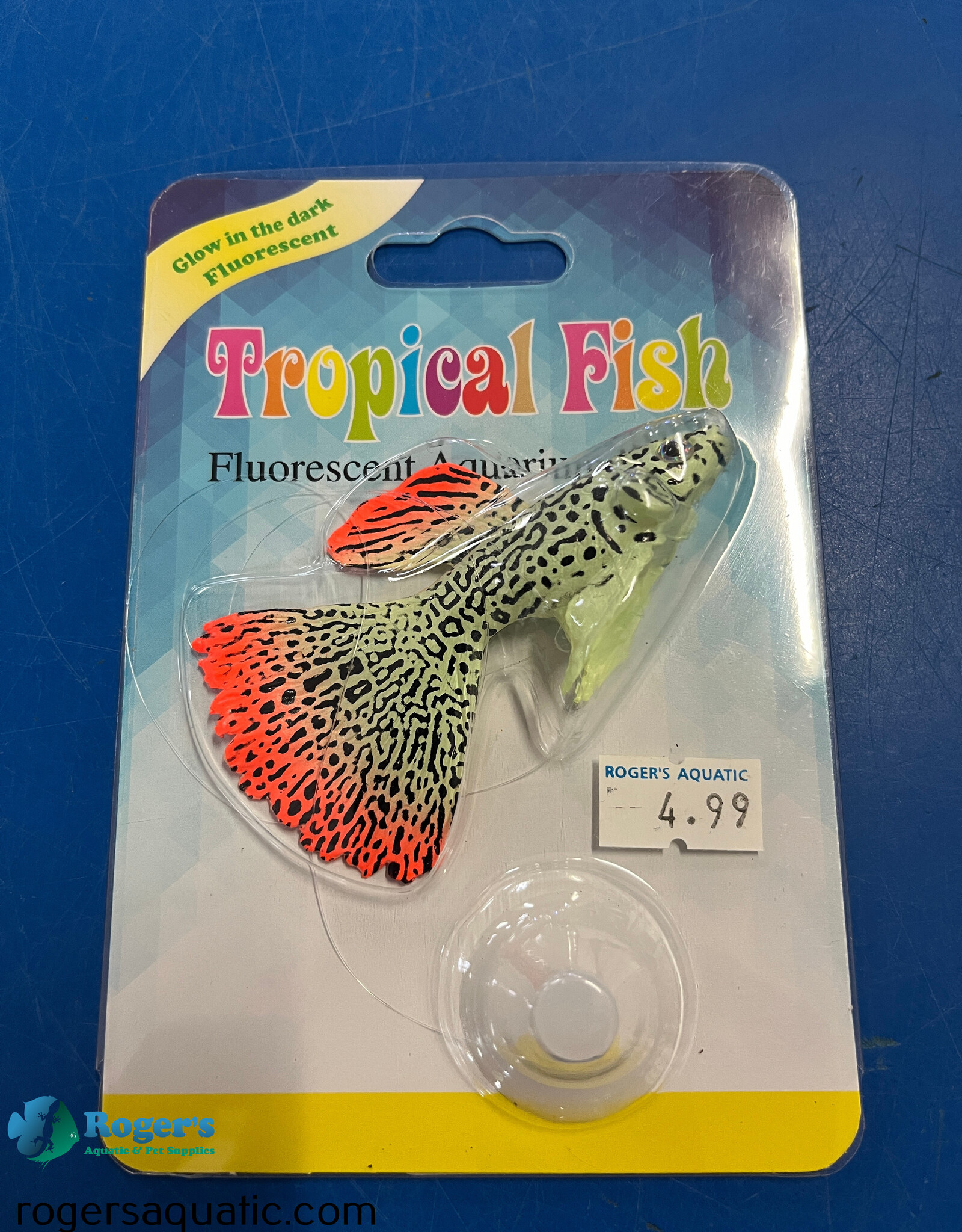 Roger's Aquatics ROGER'S AQUATIC Suction Cup Silicone Decor