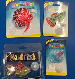 Roger's Aquatics ROGER'S AQUATIC Suction Cup Silicone Decor