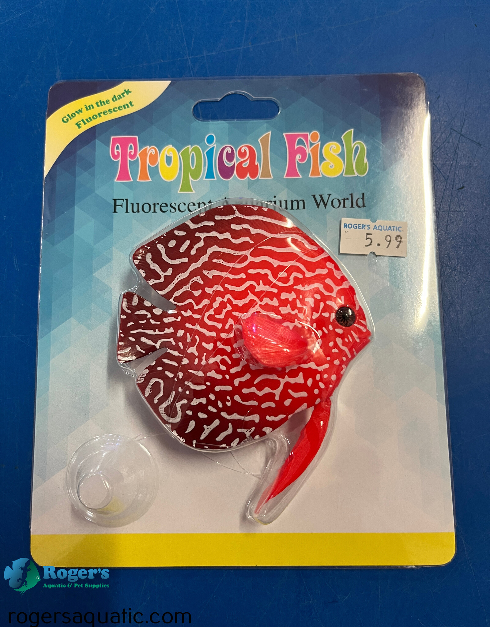 Roger's Aquatics ROGER'S AQUATIC Suction Cup Silicone Decor