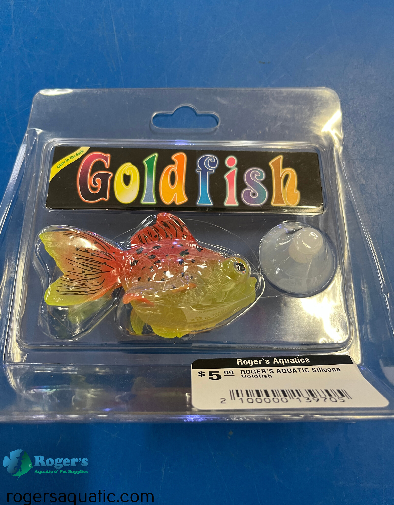 Roger's Aquatics ROGER'S AQUATIC Suction Cup Silicone Decor