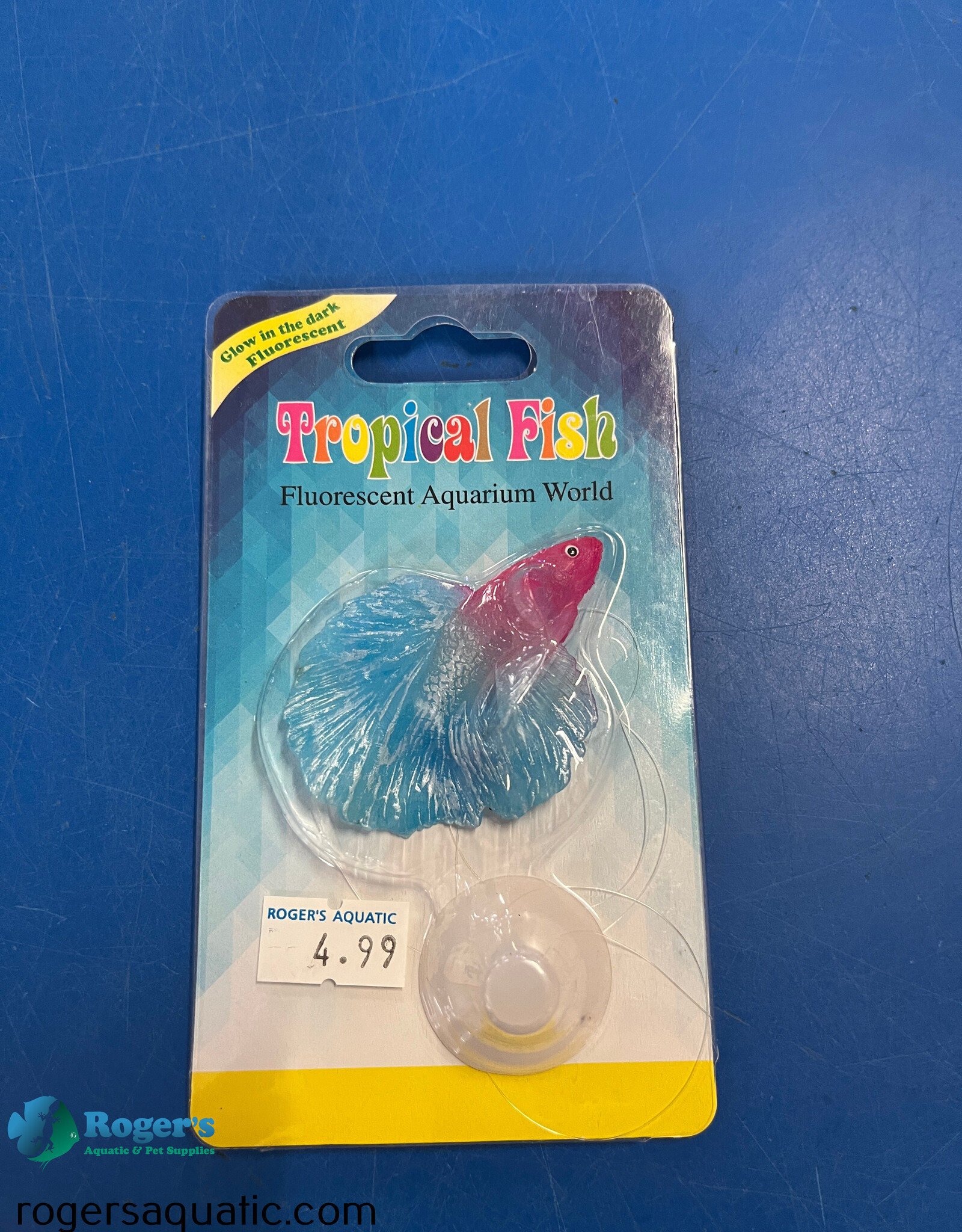 Roger's Aquatics ROGER'S AQUATIC Suction Cup Silicone Decor