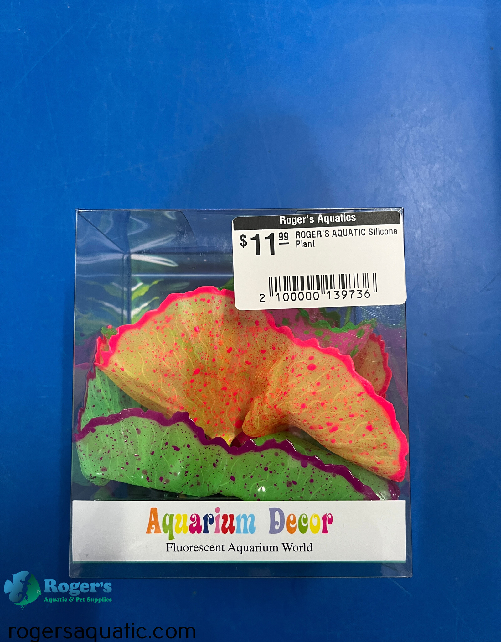 Roger's Aquatics ROGER'S AQUATIC Silicone Plant