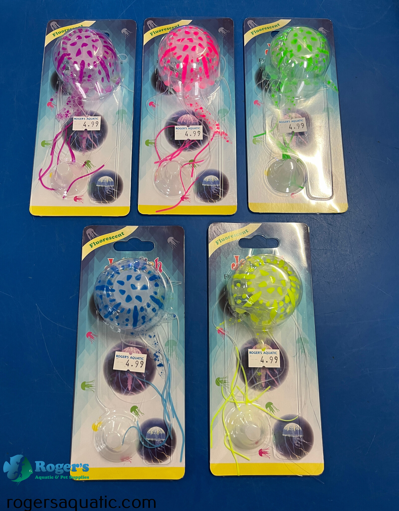 Roger's Aquatics ROGER'S AQUATIC Silicone Jellyfish