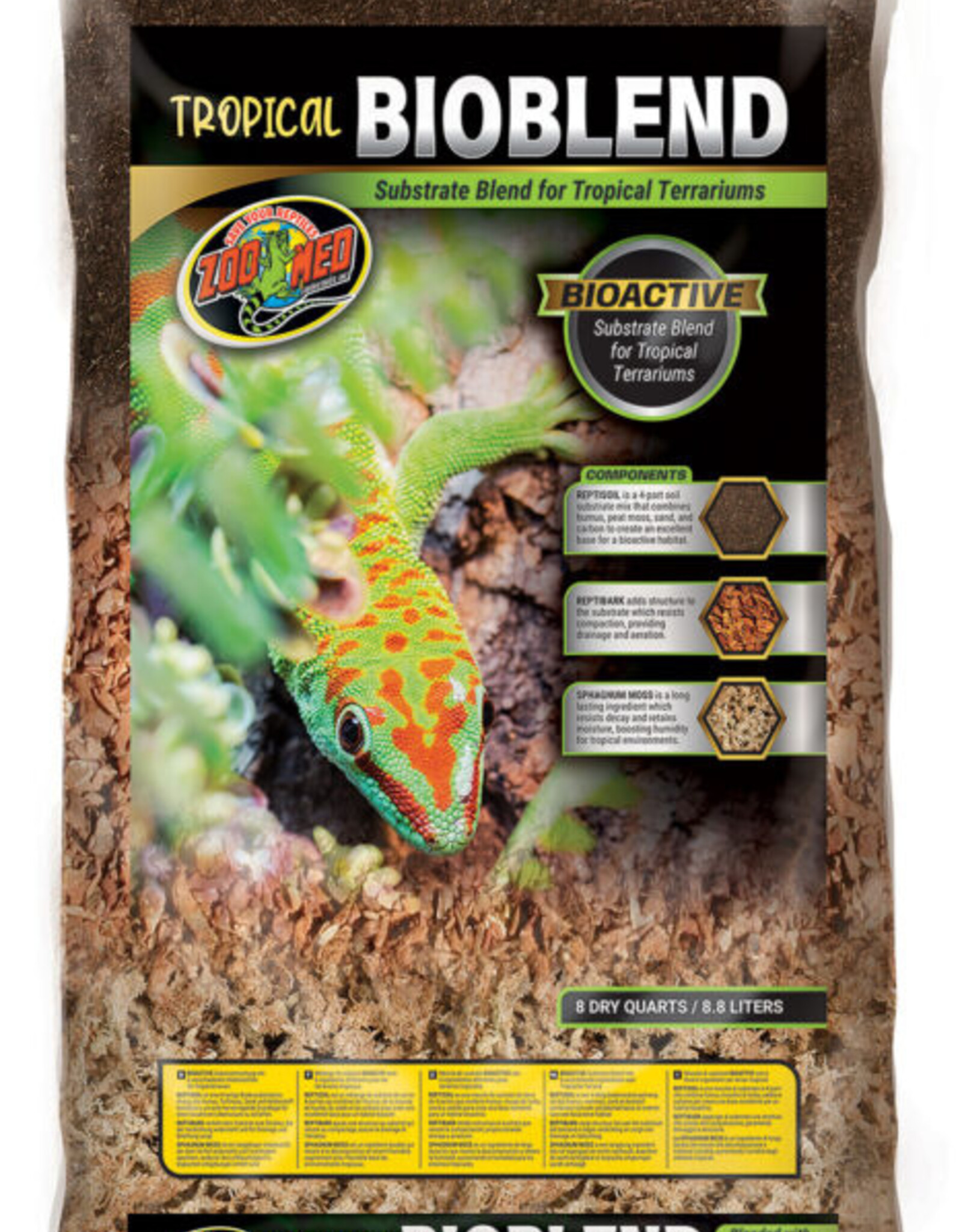 Zoo Med ZOO MED Tropical Bioblend Substrate