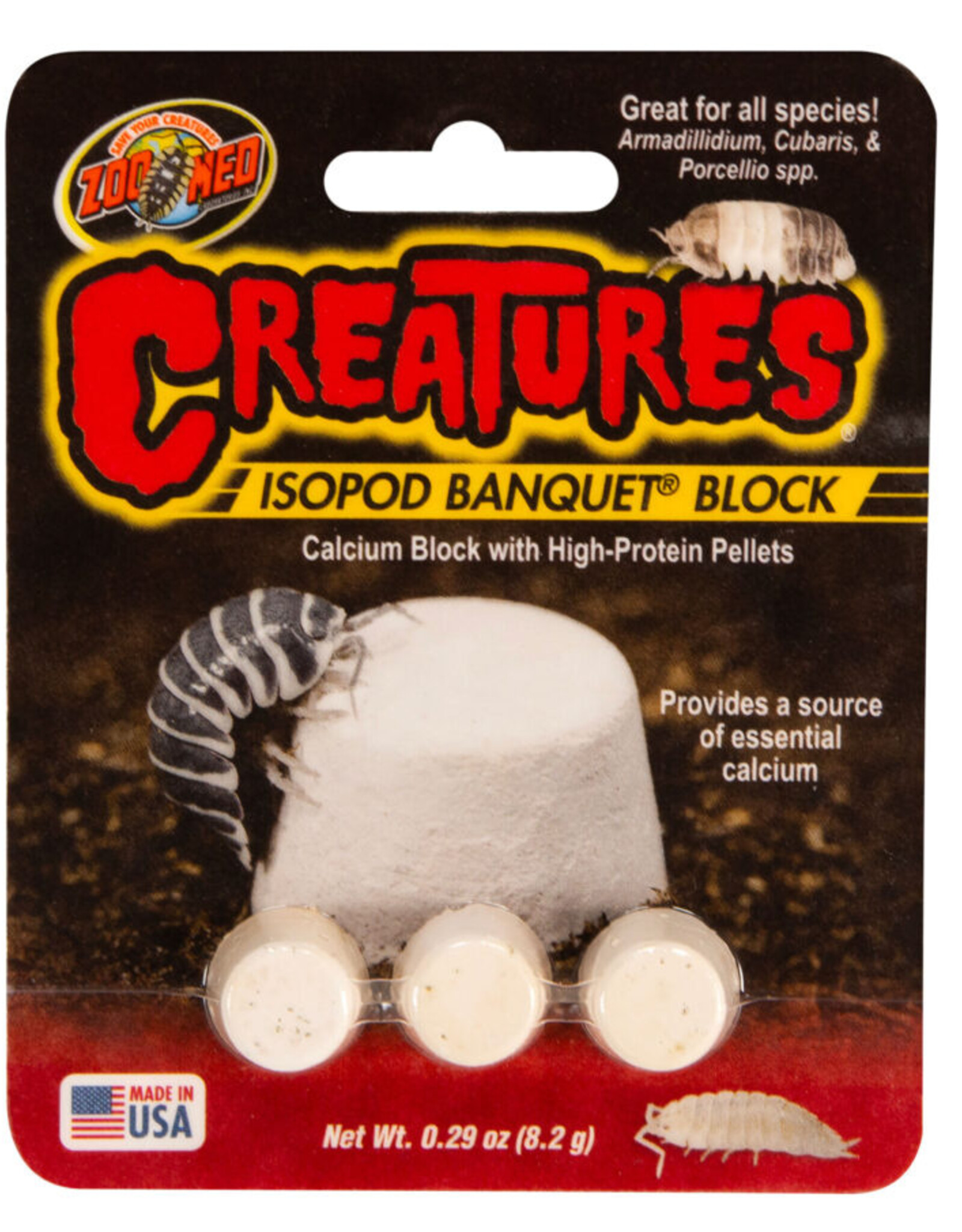 Zoo Med ZOO MED Creatures Isopod Banquet Block 0.29oz