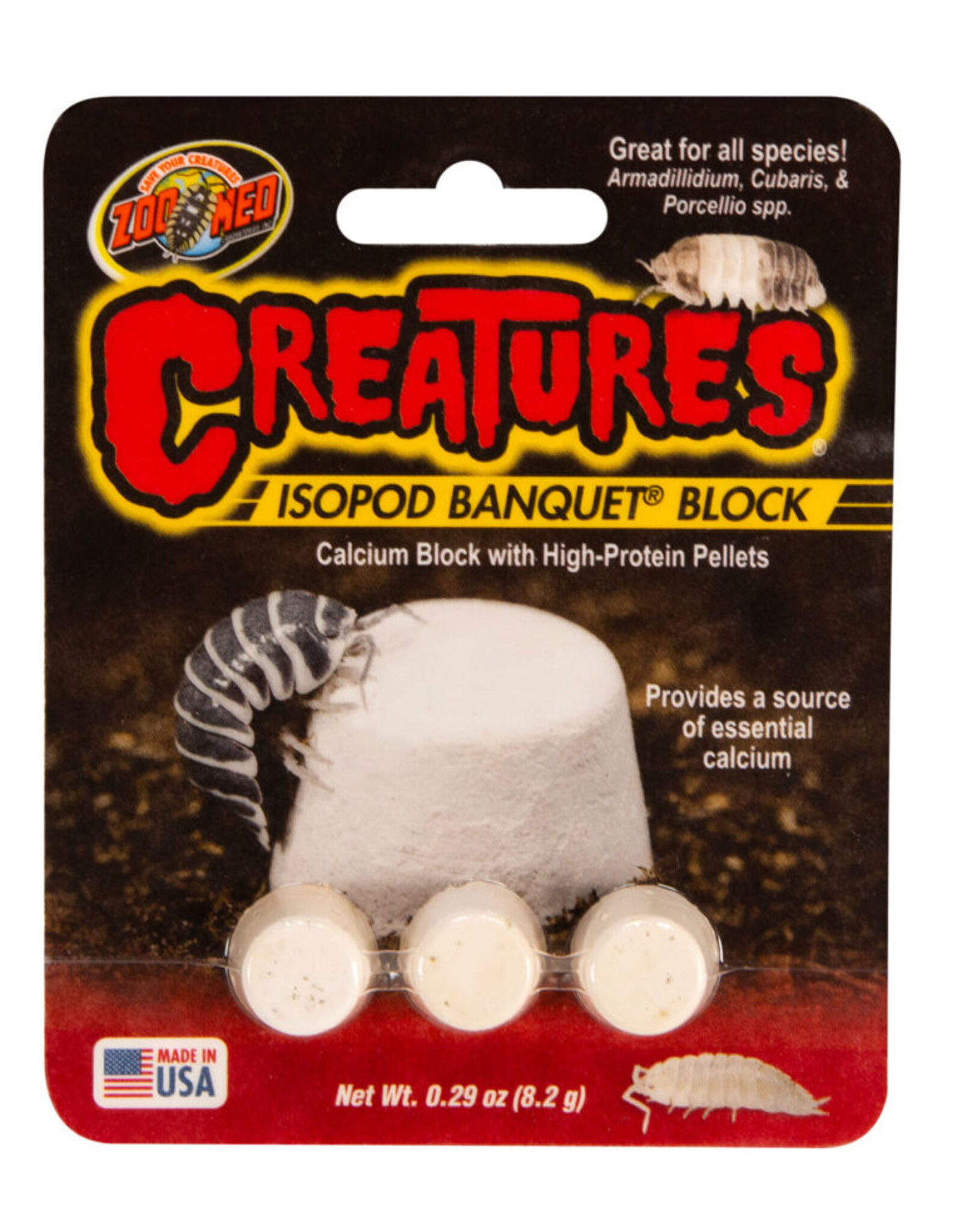 Zoo Med ZOO MED Creatures Isopod Banquet Block 0.29oz