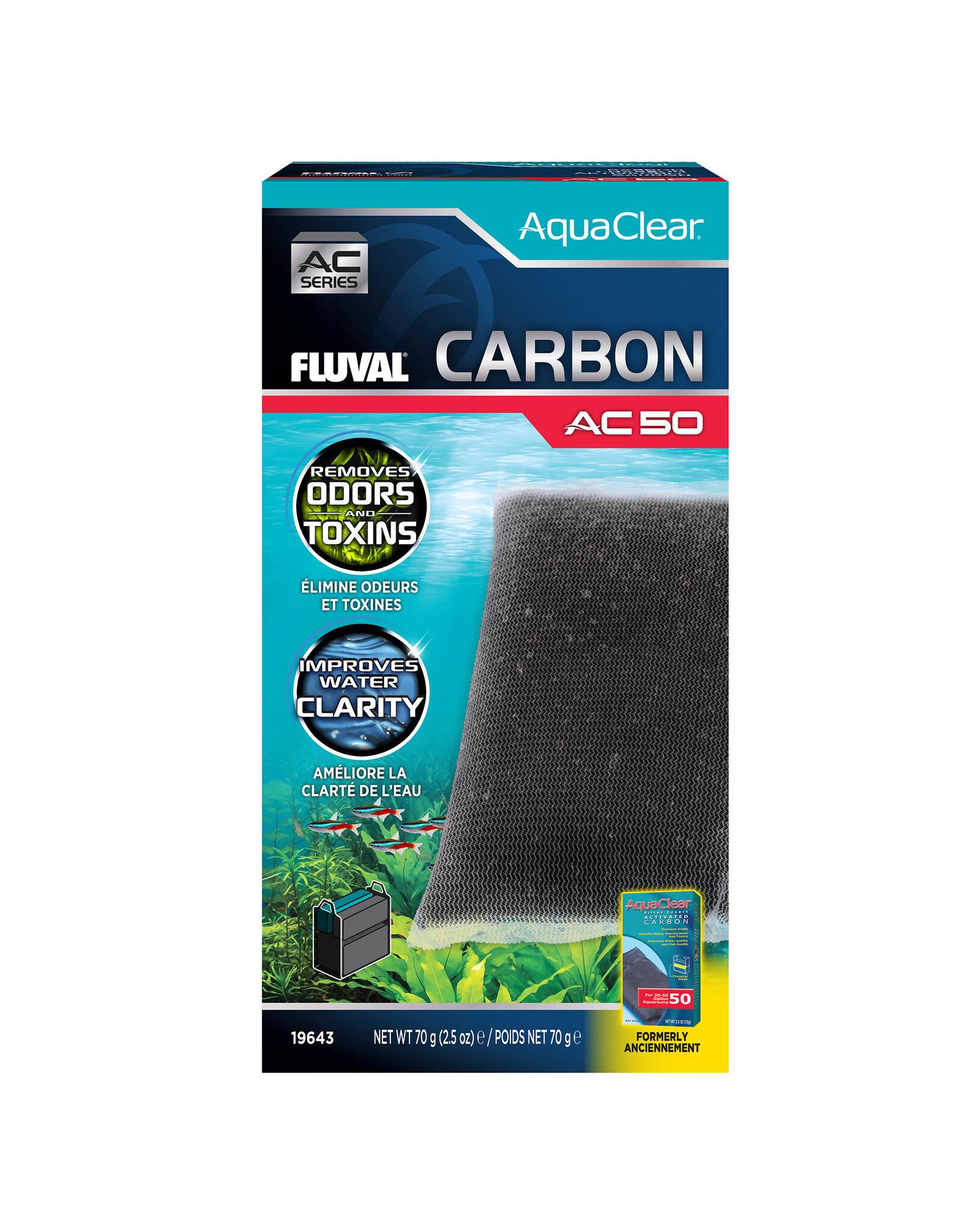 Fluval FLUVAL AquaClear Activated Carbon Insert