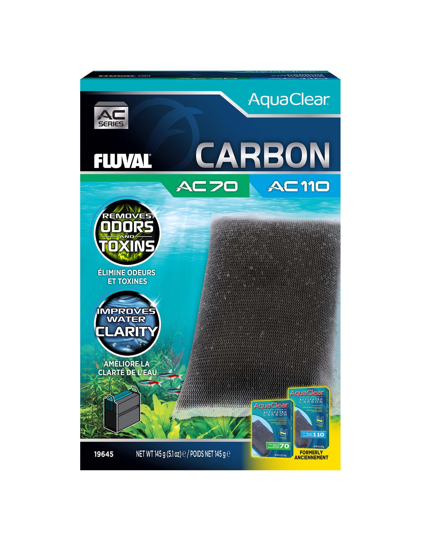 Fluval FLUVAL AquaClear Activated Carbon Insert