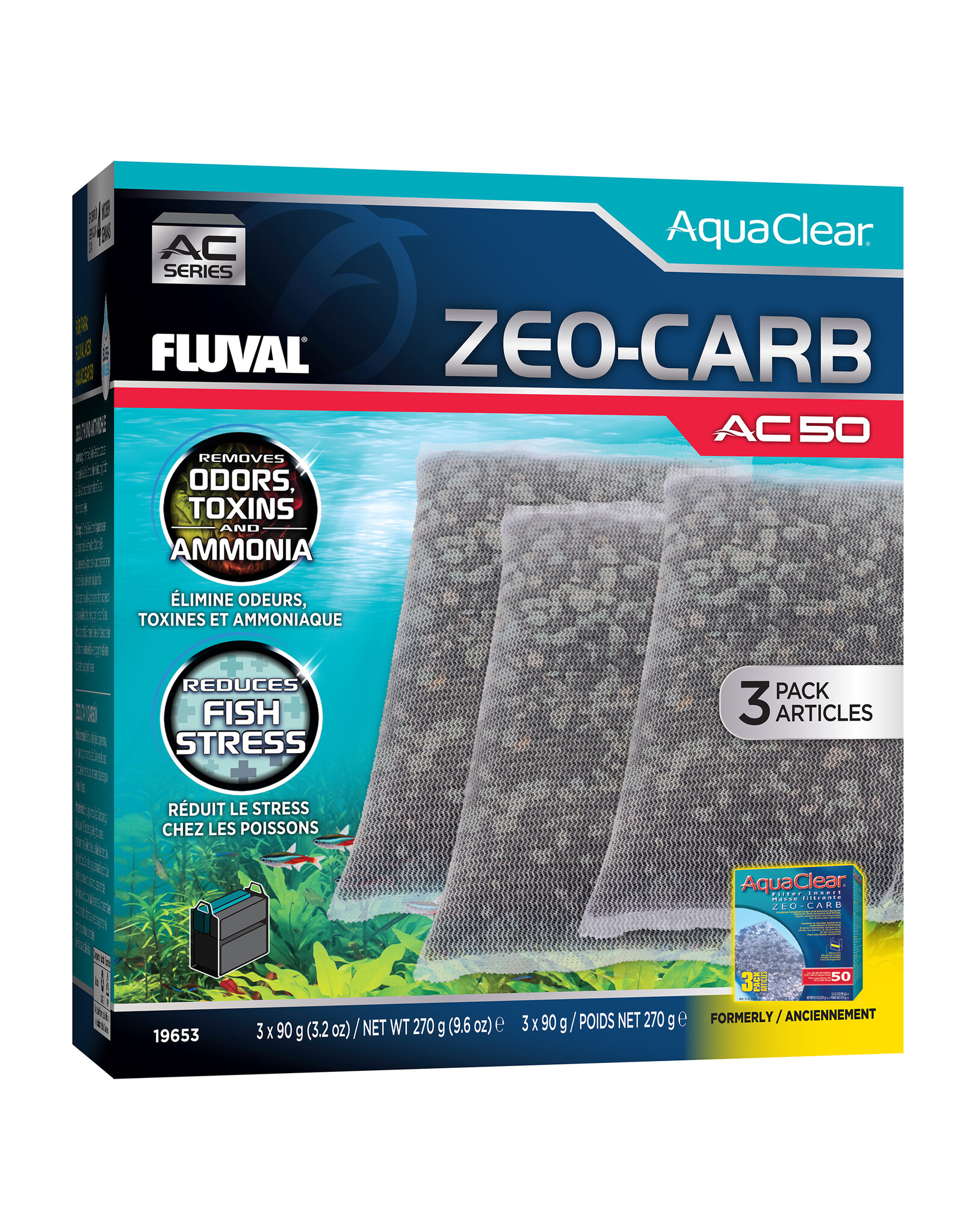 Fluval FLUVAL AquaClear Zeo-Carb Insert