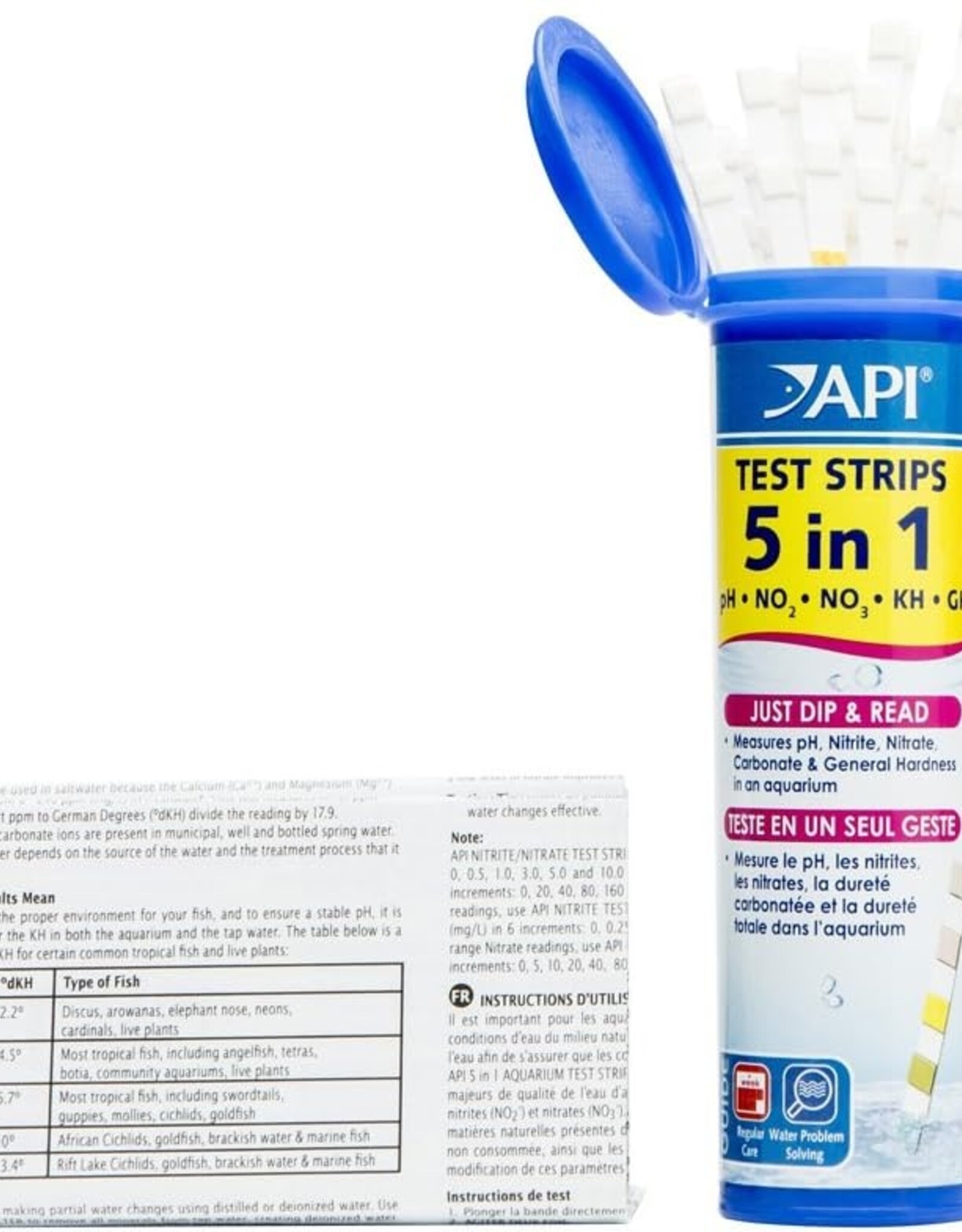 API Products API TEST STRIPS 5 in 1