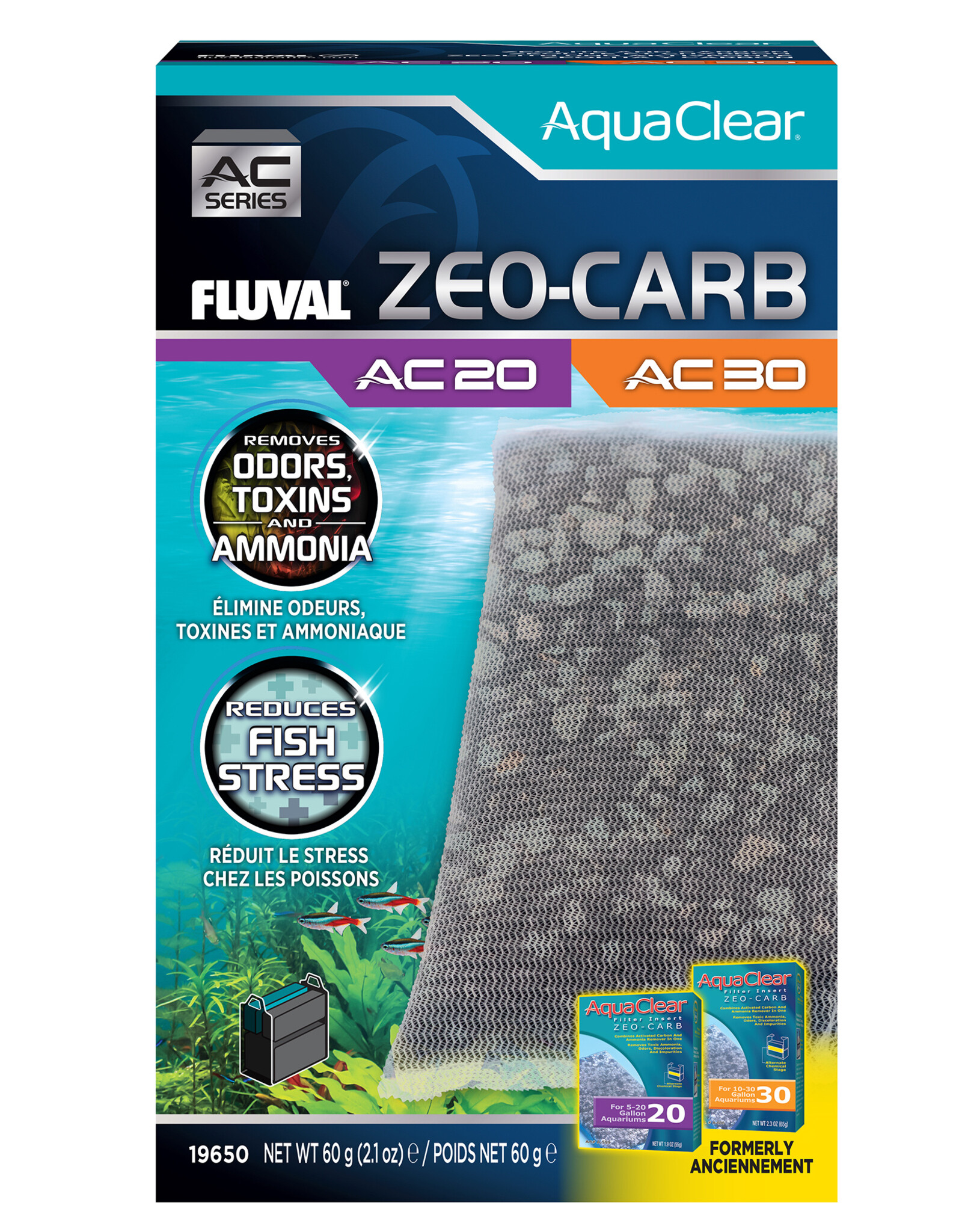 Fluval FLUVAL AquaClear Zeo-Carb Insert