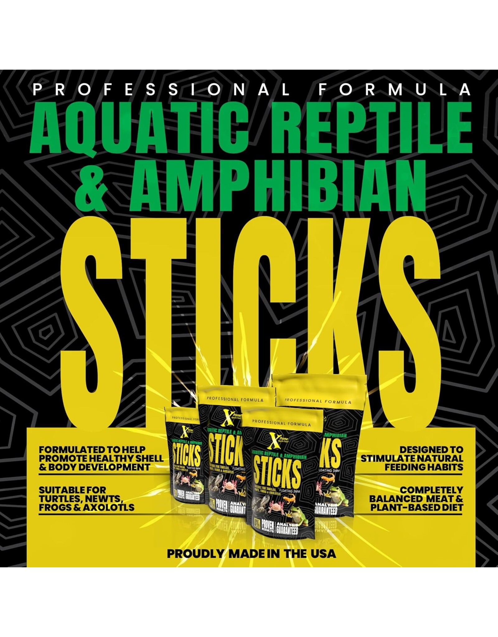 Xtreme Aquatic Foods XTREME Aquatic Reptile & Amphibian Sticks
