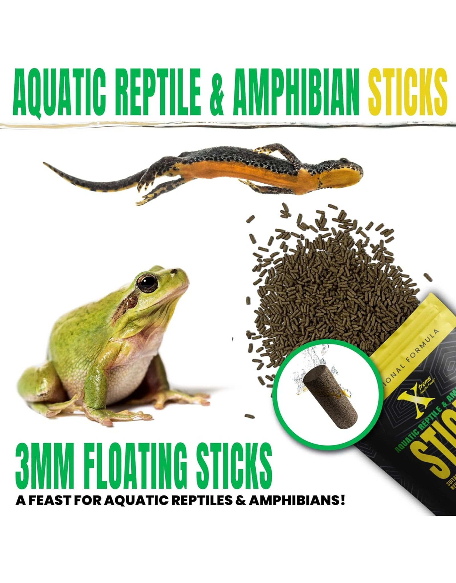 Xtreme Aquatic Foods XTREME Aquatic Reptile & Amphibian Sticks