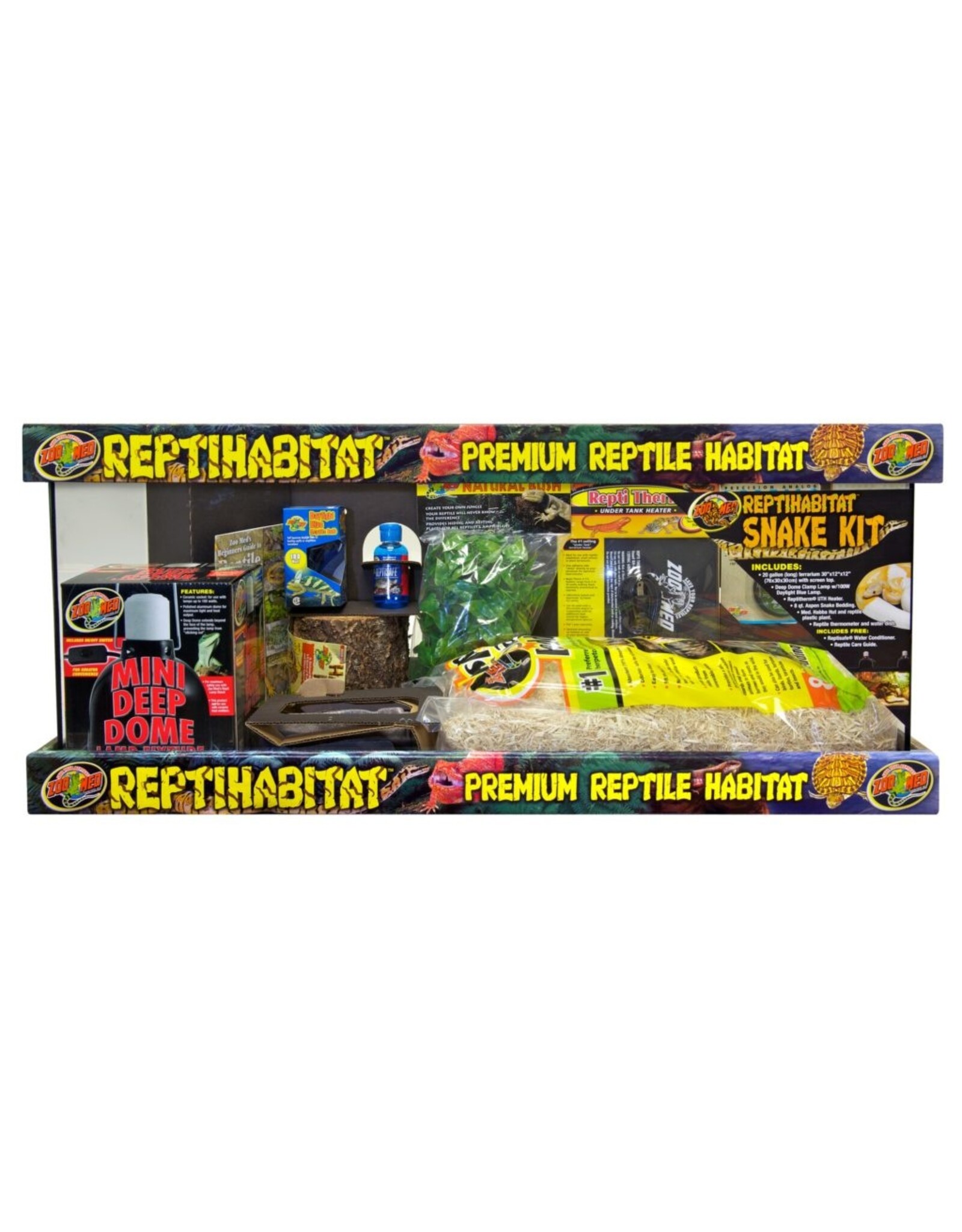 Zoo Med ZOO MED Reptihabitat Snake Kit 20Gal (Long)
