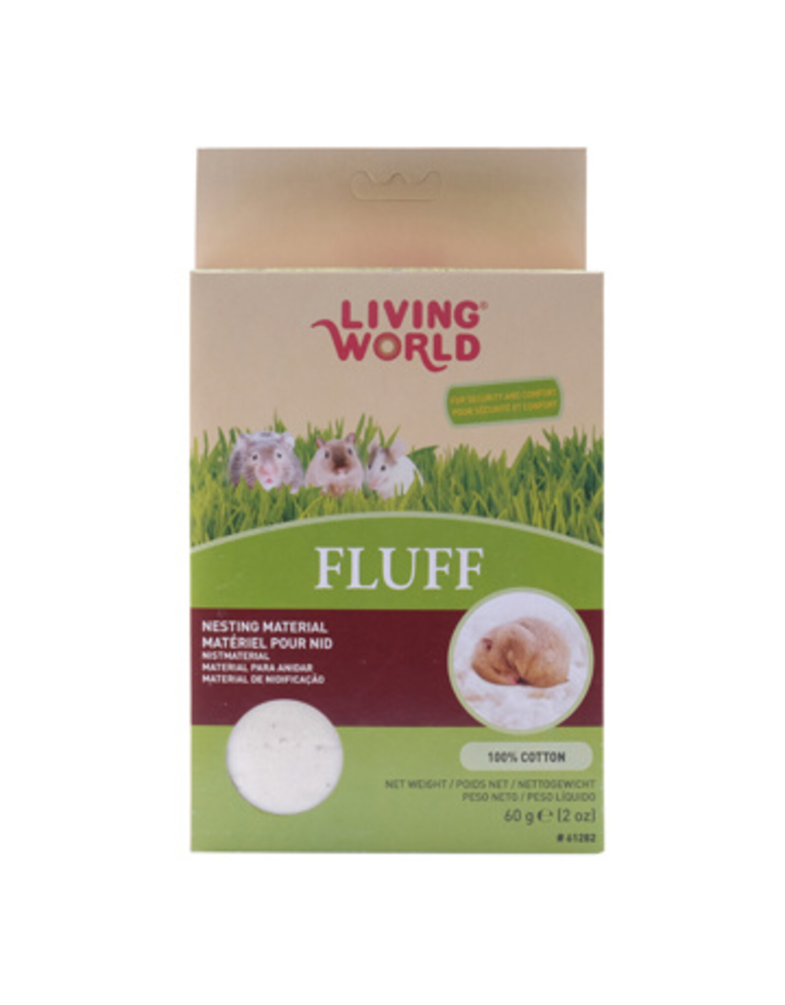 Living World LIVING WORLD Hamster Fluff 2oz