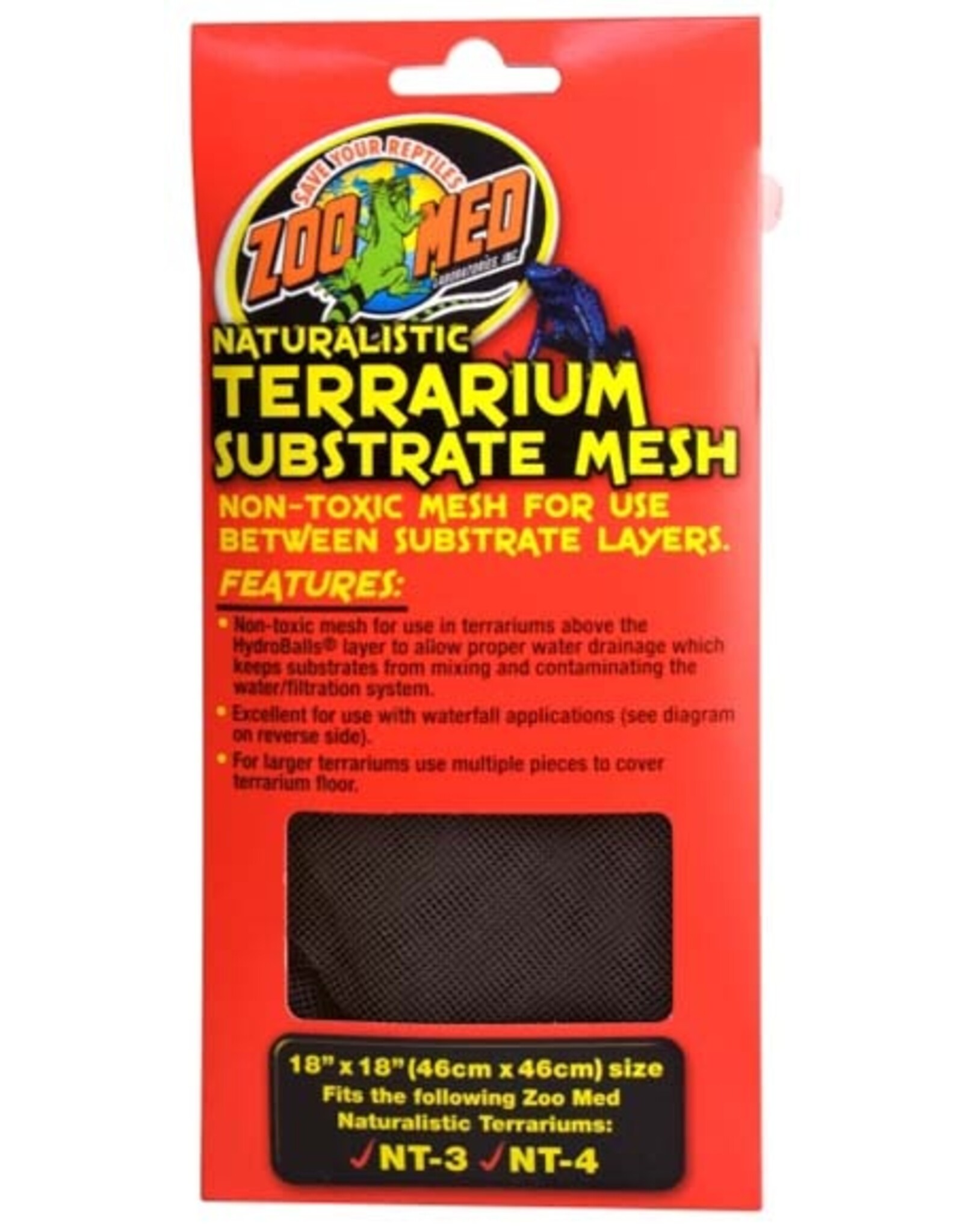 Zoo Med ZOO MED Terrarium Mesh 18x18 inch