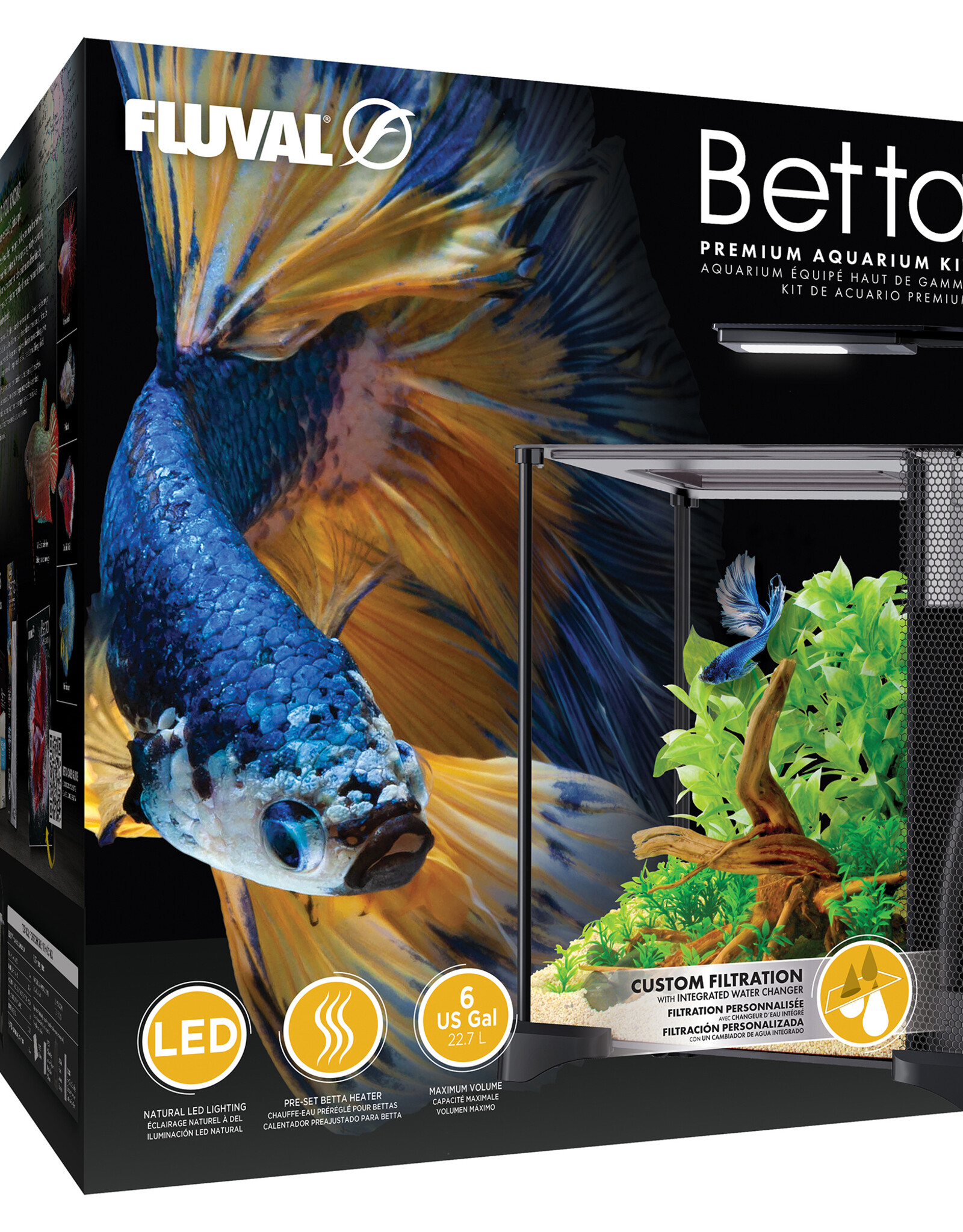 Fluval FLUVAL Betta Aquarium Kit 6 Gallon