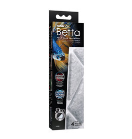 Fluval FLUVAL Betta Aquarium Kit 6 Gallon Replacement Filter Cartridge 4pc