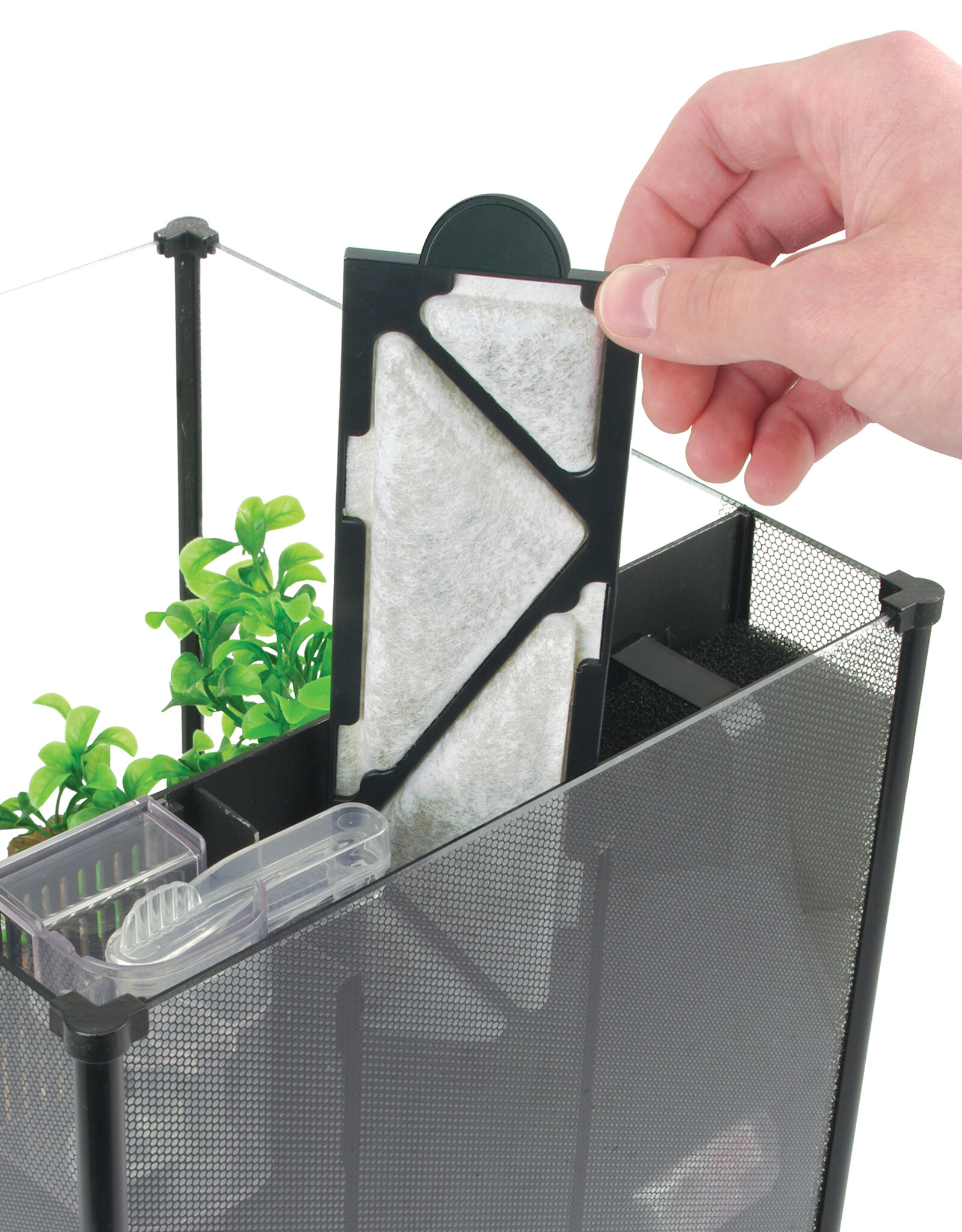 Fluval FLUVAL Betta Aquarium Kit 6 Gallon Replacement Filter Cartridge 4pc