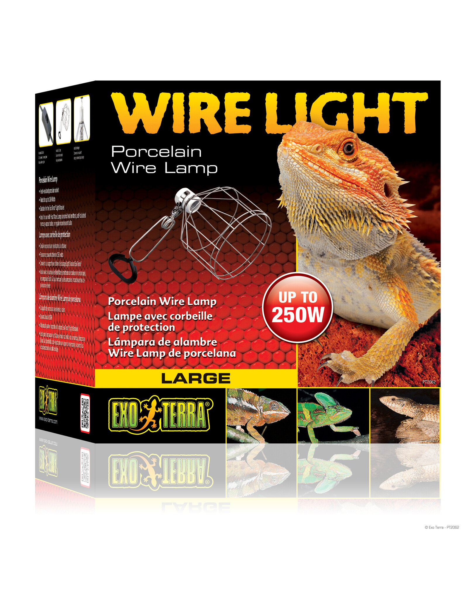 Exo Terra EXO TERRA Porcelain Wire Light Large