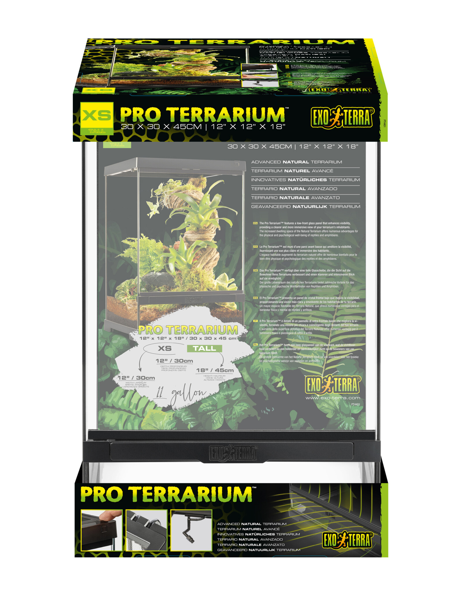 Exo Terra EXO TERRA Advanced Natural Pro Terrarium XSmall