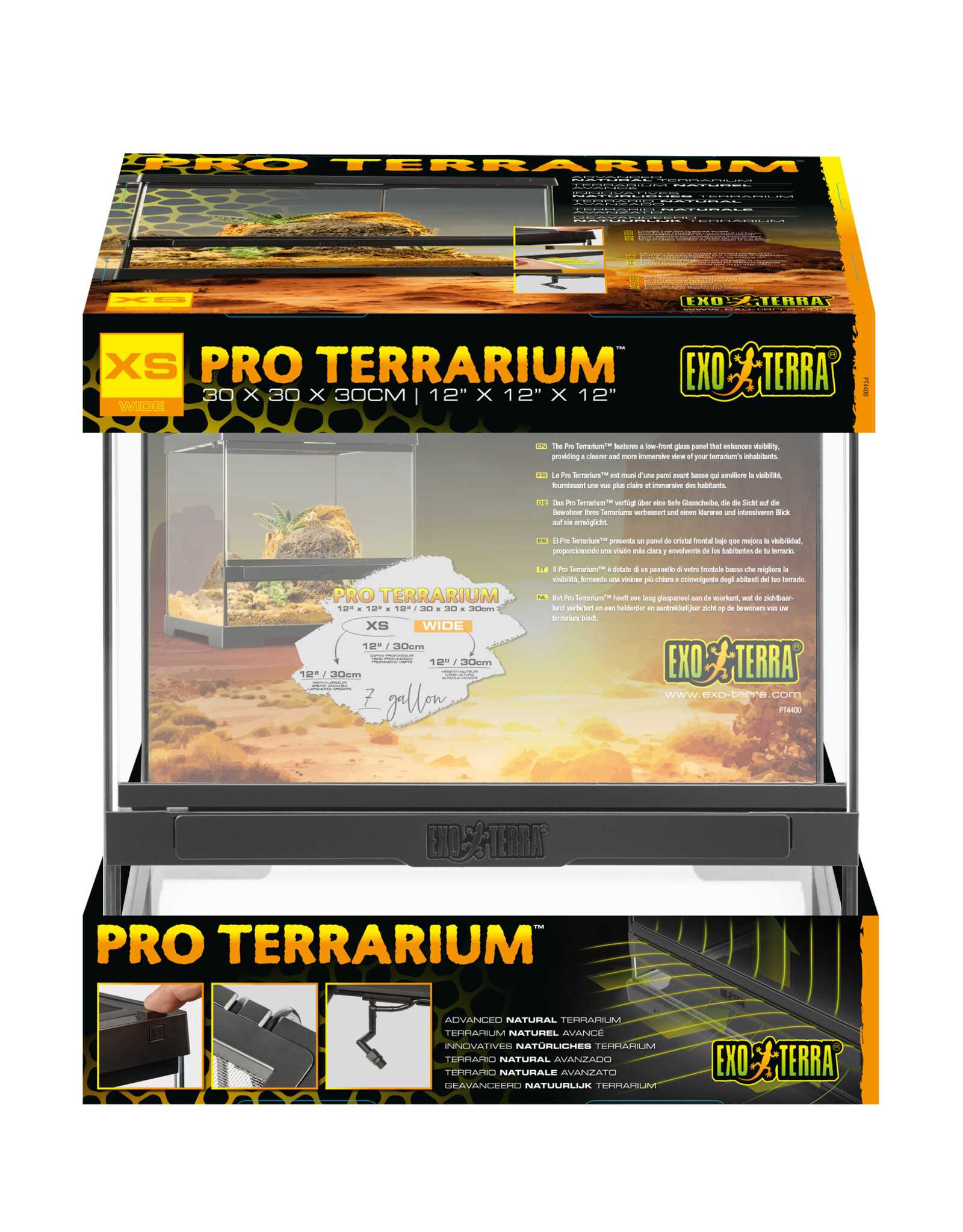 Exo Terra EXO TERRA Advanced Natural Pro Terrarium XSmall