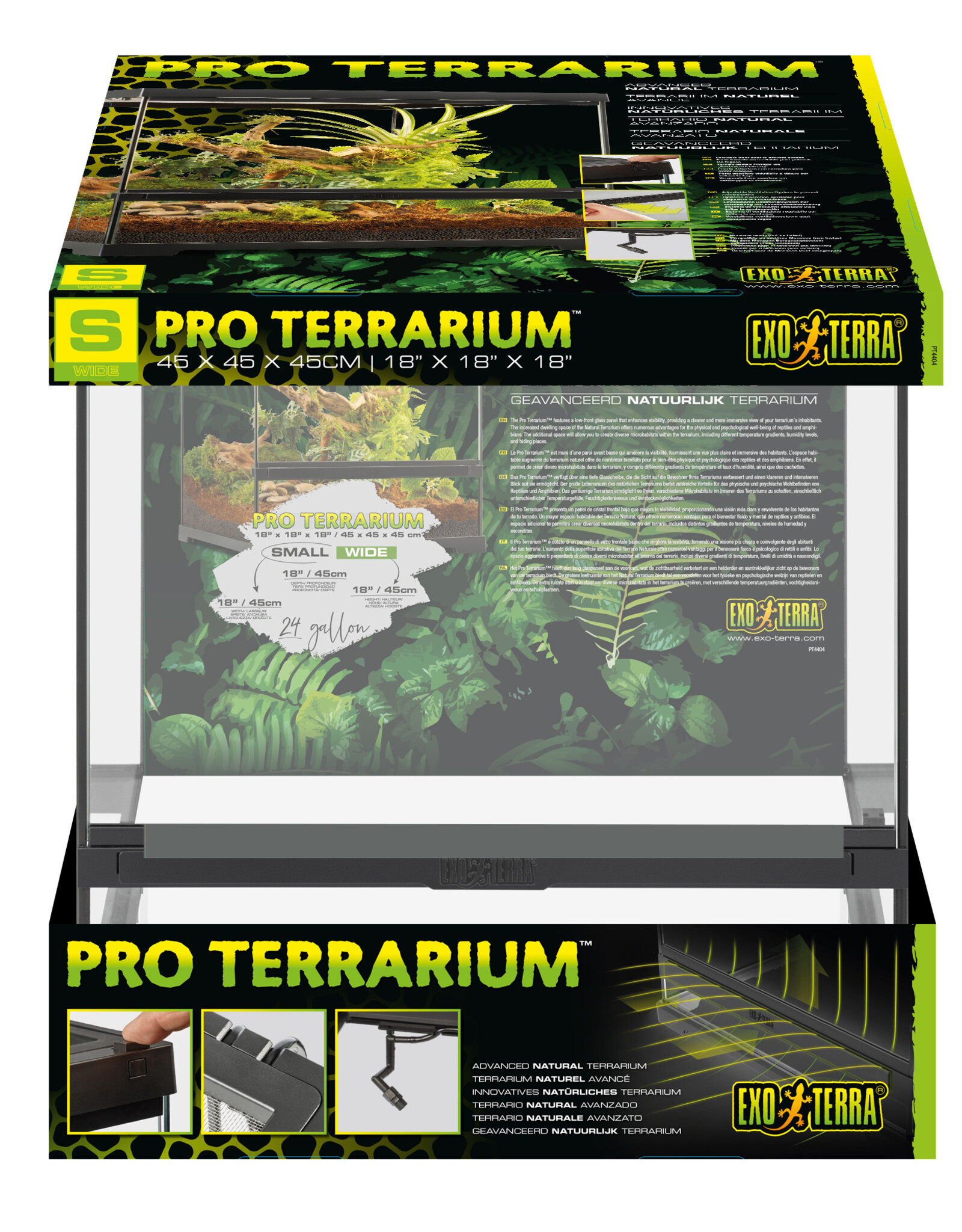 Exo Terra EXO TERRA Advanced Natural Pro Terrarium Small
