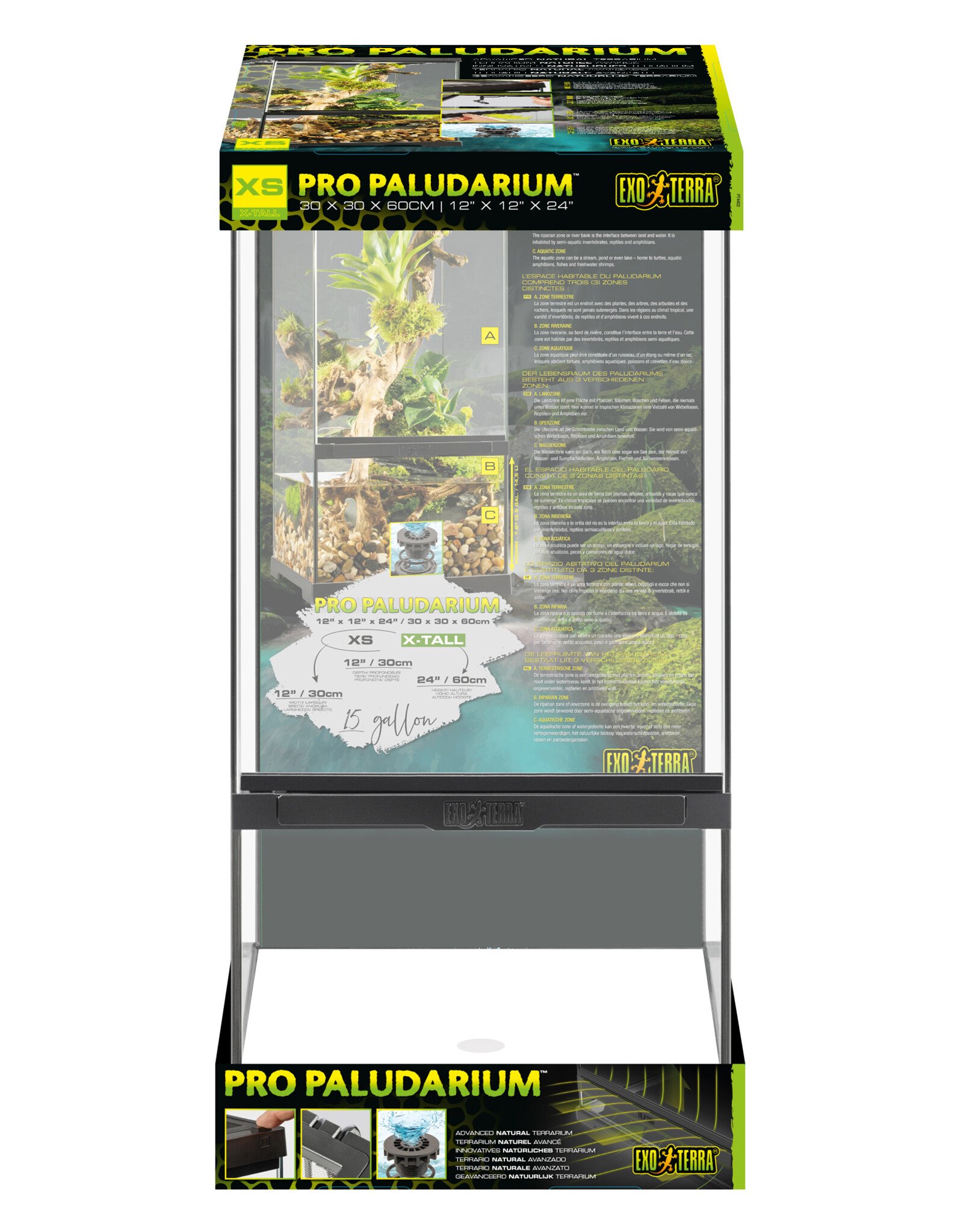 Exo Terra EXO TERRA Advanced Natural Pro Paludarium XTall