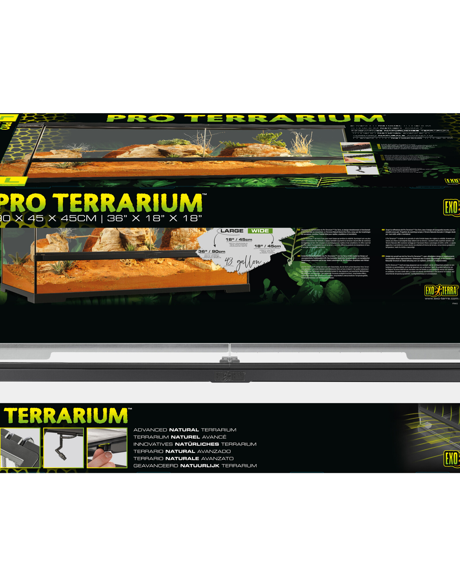 Exo Terra EXO TERRA Advanced Natural Pro Terrarium Large