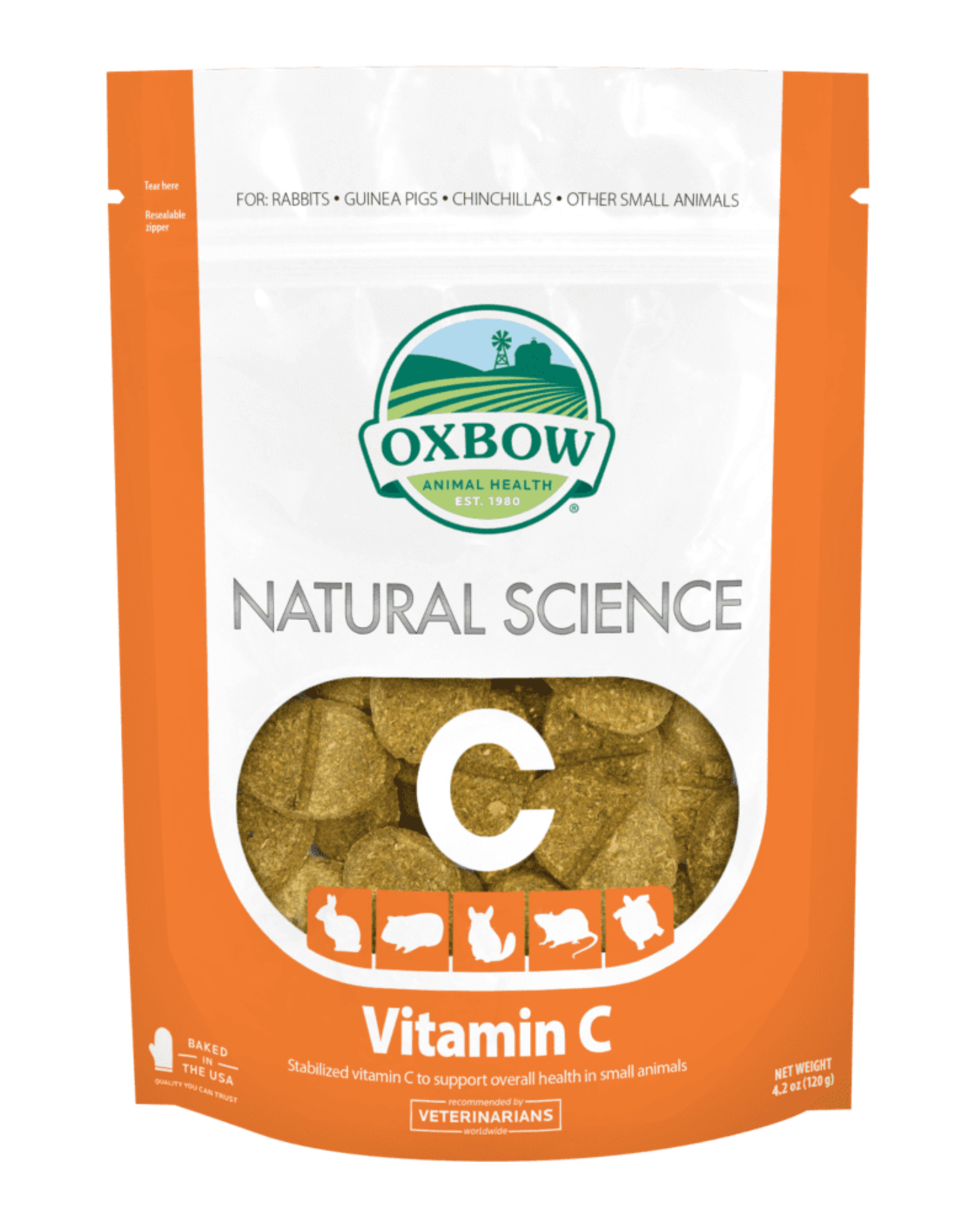 Oxbow OXBOW Natural Science Vitamin C Supplement 60 Count