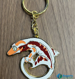 Roger's Aquatics Roger's Aquatics Enamel Keychain - Crested Gecko