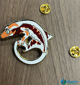 Roger's Aquatics Roger's Aquatics Enamel Pin - Crested Gecko