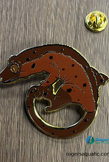 Roger's Aquatics Roger's Aquatics Enamel Pin - Crested Gecko