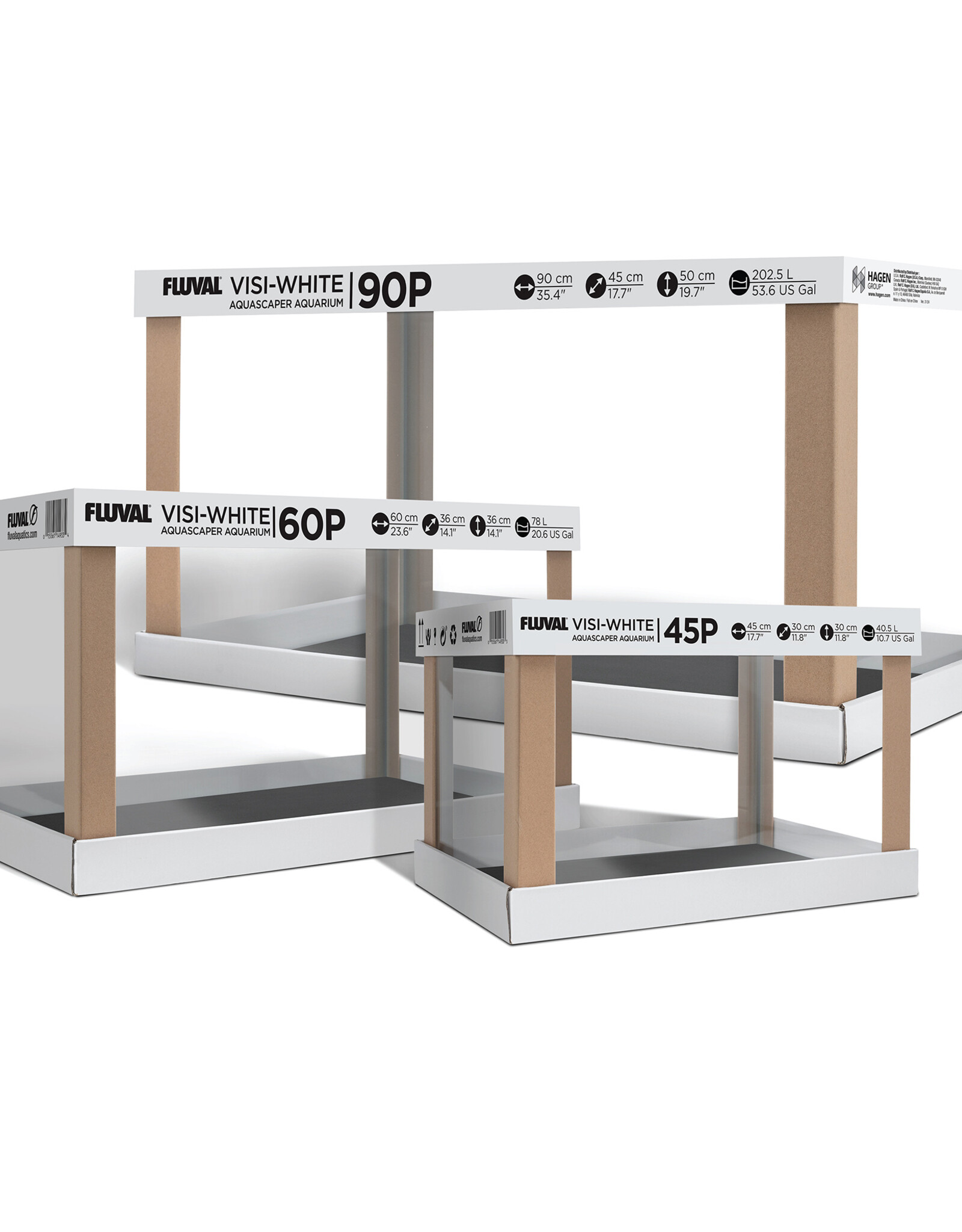 Fluval FLUVAL Visi-White Aquarium