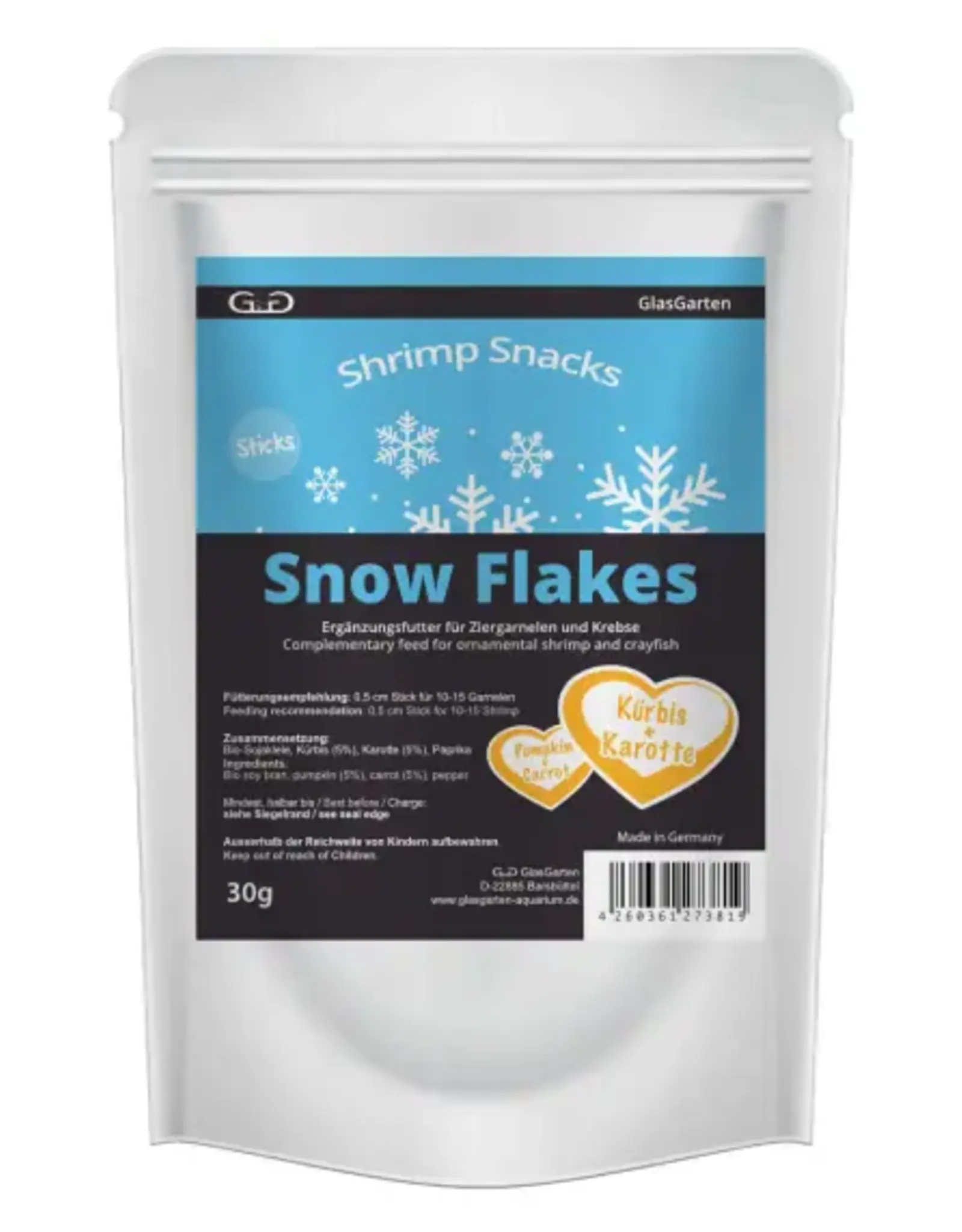 GlasGarten GLASGARTEN Shrimp Snacks 30g