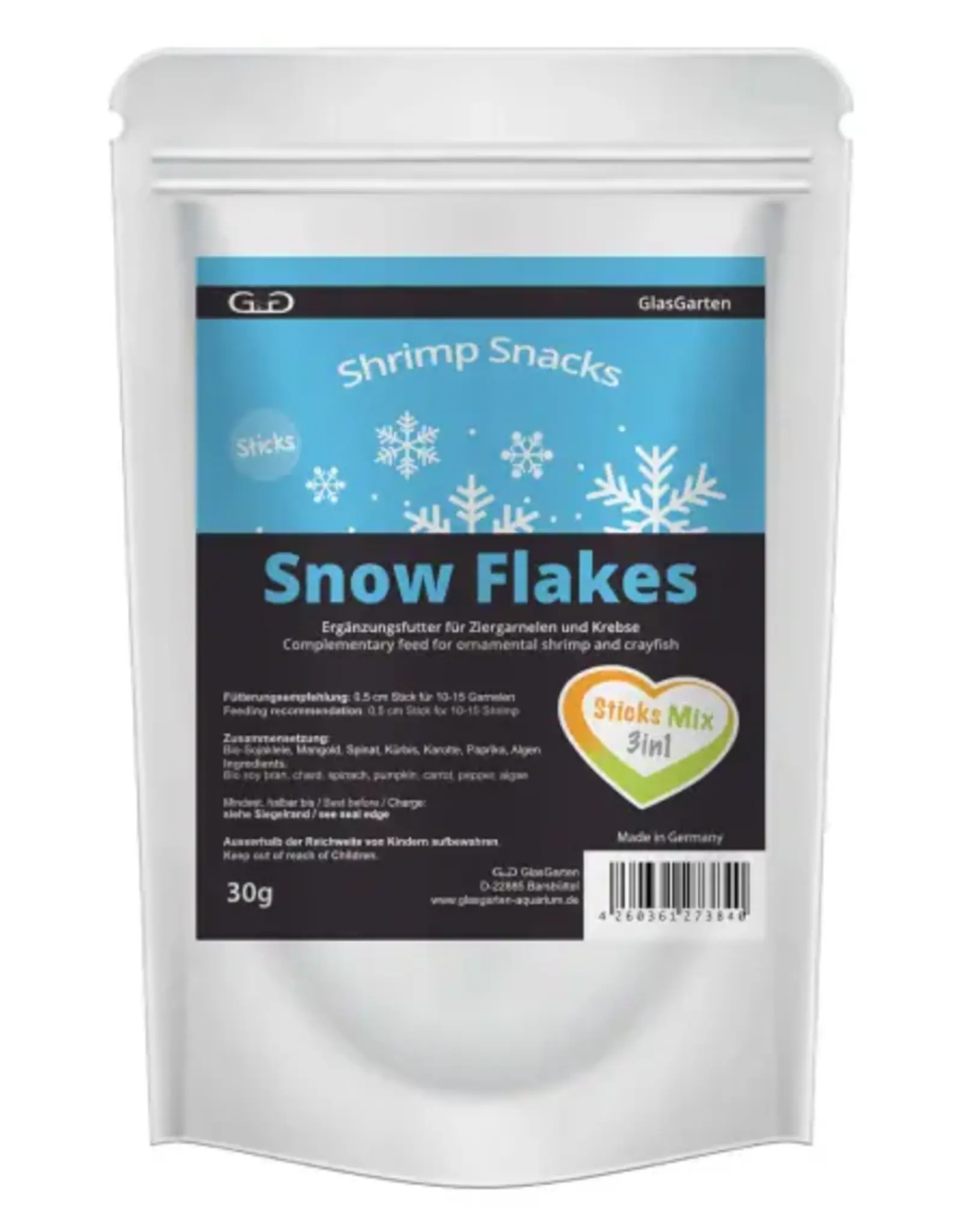 GlasGarten GLASGARTEN Shrimp Snacks 30g
