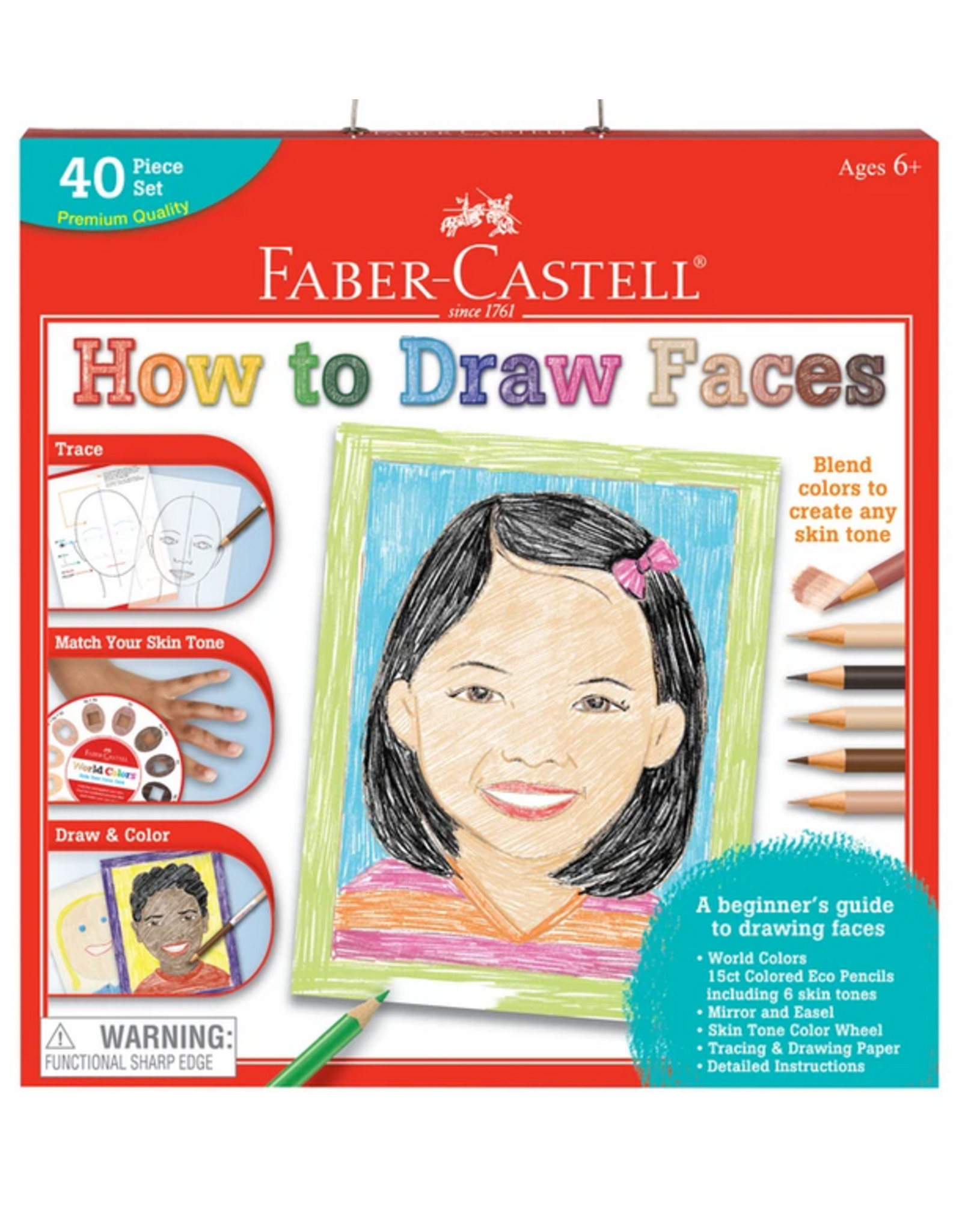 Faber-Castell World Colors - How to Draw Faces