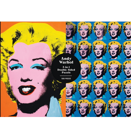 Galison Warhol Marilyn 500 Piece Double Sided Puzzle