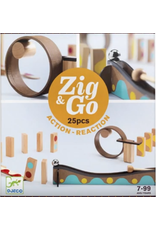 Djeco Zig & Go 25pc Chain Reaction Construction Set