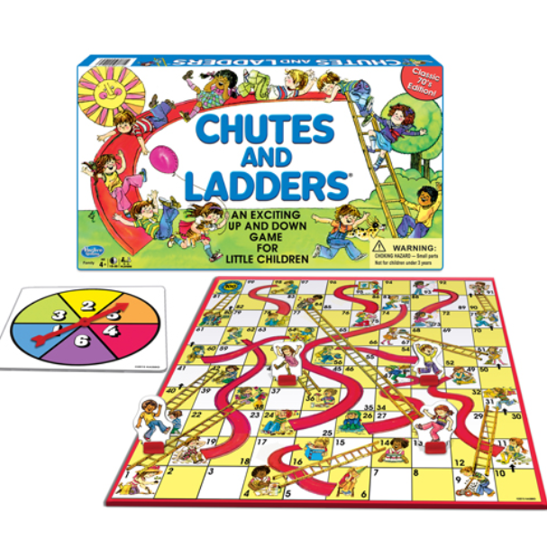 Classic Chutes and Ladders Busy Bee Toys