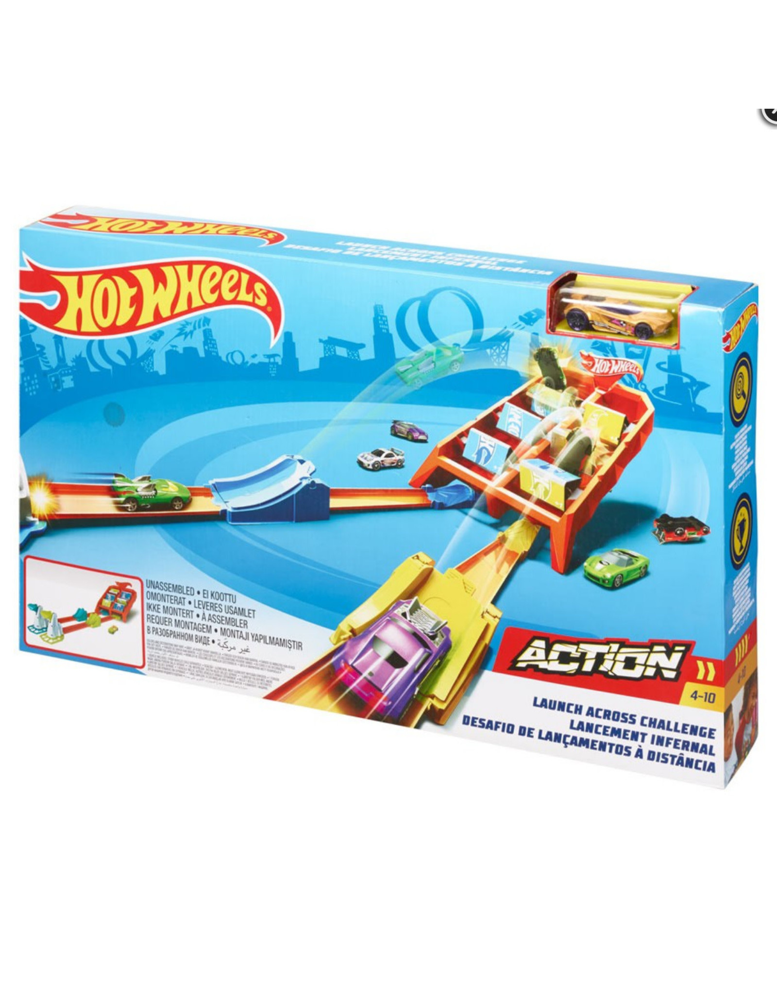 hot wheels launch across challenge